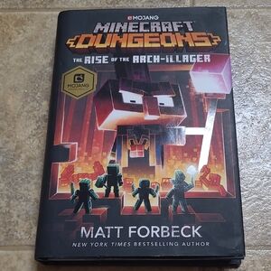 Minecraft Dungeons: The Rise of the Arch-Illager - Hardcover Book